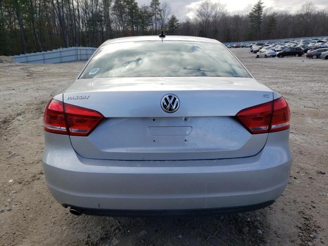 1VWBP7A36DC091797 - 2013 VOLKSWAGEN PASSAT SE SILVER photo 6