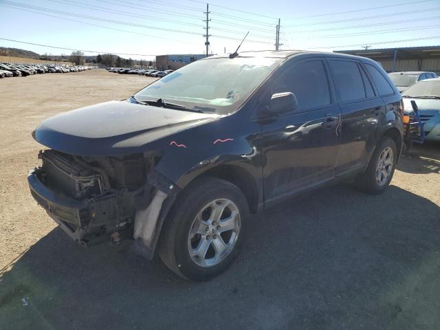 2FMDK4GCXDBC92369 - 2013 FORD EDGE SE BLACK photo 1