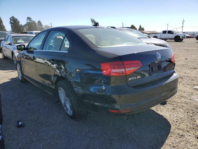 3VW3A7AJ6FM409648 - 2015 VOLKSWAGEN JETTA TDI BLACK photo 2