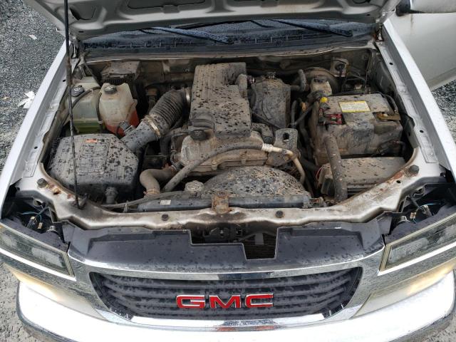 1GTJ6MF92B8105434 - 2011 GMC CANYON SLE SILVER photo 11