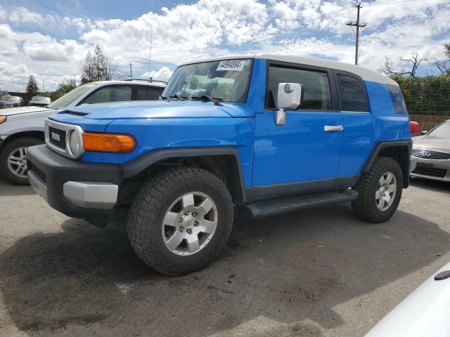 JTEBU11F570094646 - 2007 TOYOTA FJ CRUISER BLUE photo 1