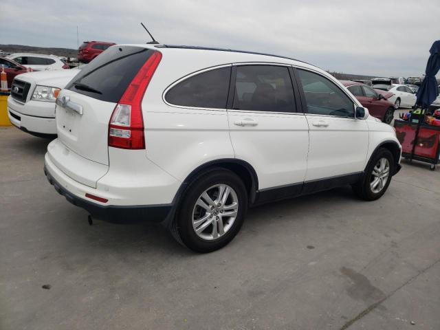 5J6RE3H79BL008315 - 2011 HONDA CR-V EXL WHITE photo 3