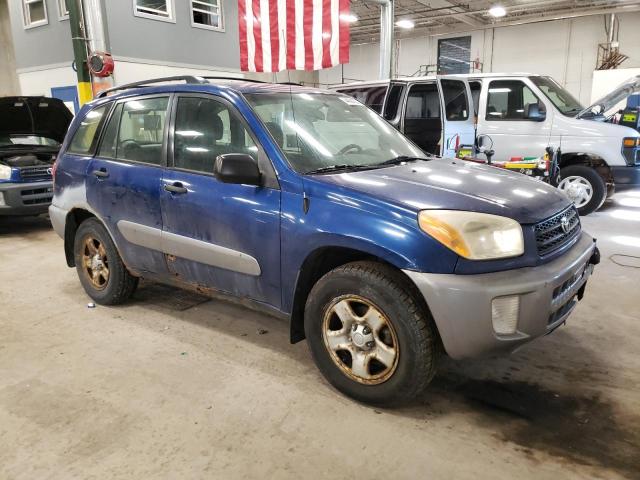 JTEHH20VX36085333 - 2003 TOYOTA RAV4 BLUE photo 4