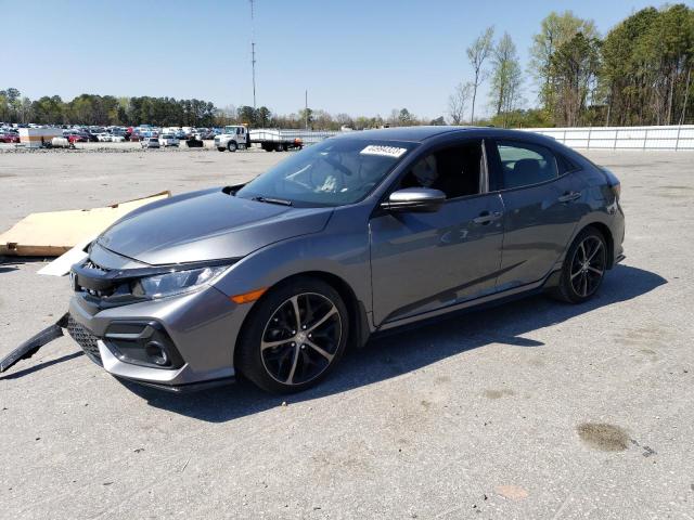 SHHFK7H40MU221818 - 2021 HONDA CIVIC SPORT 灰色 照片 1