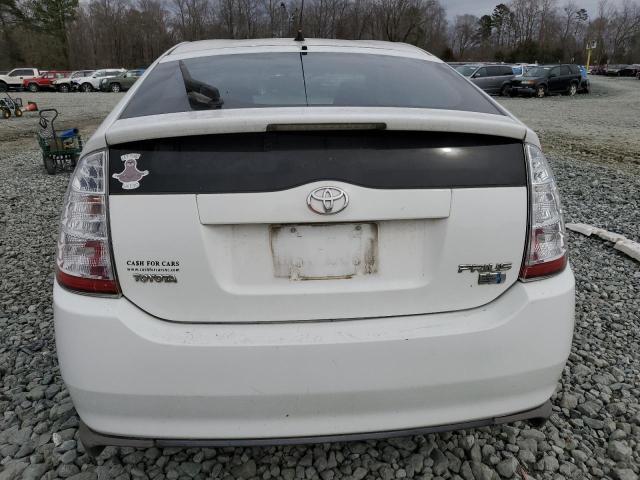 JTDKB20U993481802 - 2009 TOYOTA PRIUS WHITE photo 6