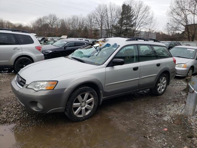 4S4BP61C067315697 - 2006 SUBARU LEGACY OUTBACK 2.5I SILVER photo 1