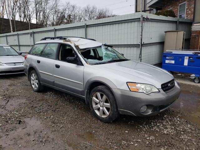 4S4BP61C067315697 - 2006 SUBARU LEGACY OUTBACK 2.5I SILVER photo 4