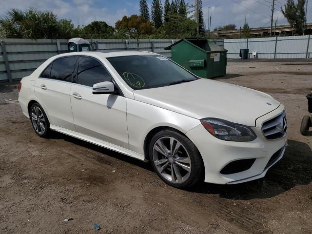 WDDHF5KB8EA792192 - 2014 MERCEDES-BENZ E 350 WHITE photo 4