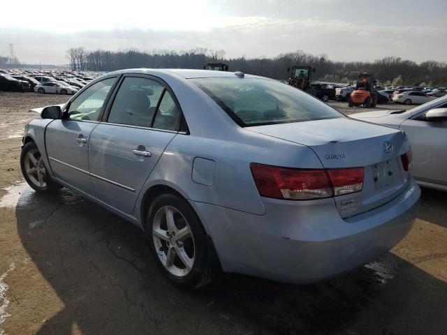 5NPEU46C88H352731 - 2008 HYUNDAI SONATA SE BLUE photo 2