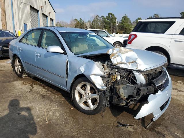 5NPEU46C88H352731 - 2008 HYUNDAI SONATA SE BLUE photo 4