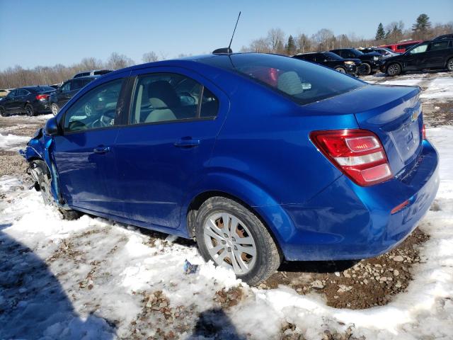 1G1JB5SG1H4124703 - 2017 CHEVROLET SONIC LS 蓝色 照片 2