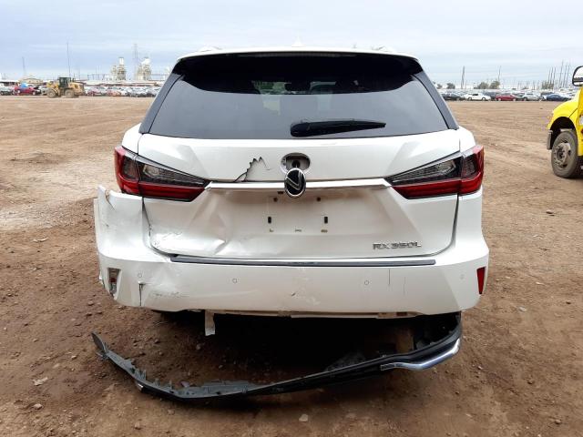 JTJGZKCA4K2011060 - 2019 LEXUS RX 350 L WHITE photo 6