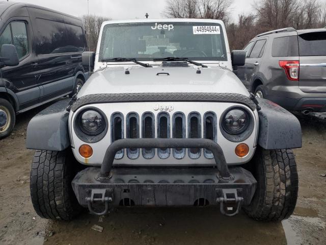 1J8FA24128L546646 - 2008 JEEP WRANGLER X SILVER photo 5