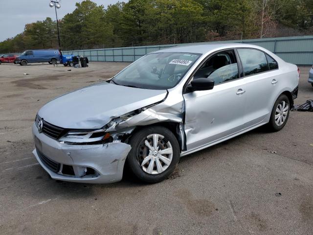 3VW2K7AJ7DM225468 - 2013 VOLKSWAGEN JETTA BASE فضي صورة 1