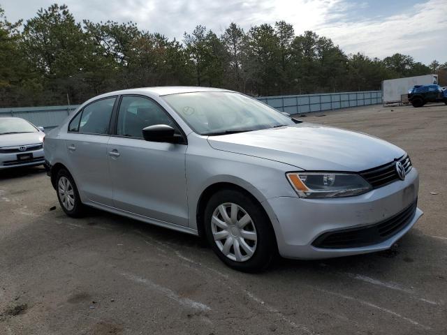 3VW2K7AJ7DM225468 - 2013 VOLKSWAGEN JETTA BASE فضي صورة 4