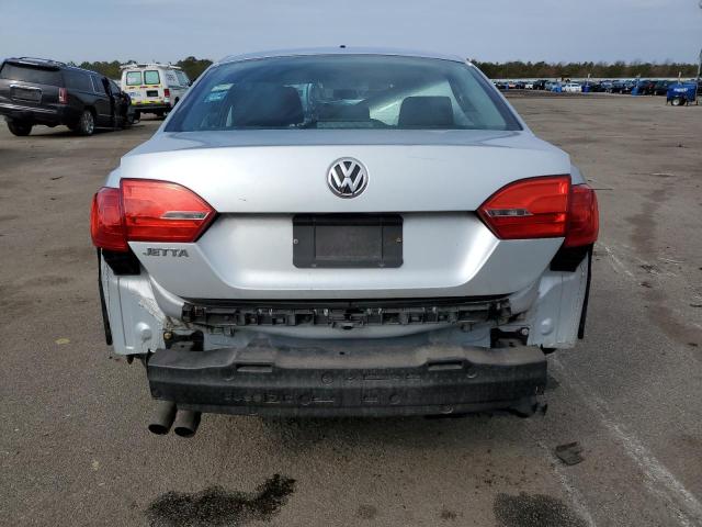 3VW2K7AJ7DM225468 - 2013 VOLKSWAGEN JETTA BASE فضي صورة 6