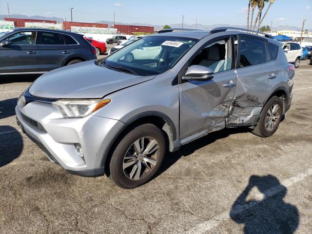 2T3WFREV9HW341647 - 2017 TOYOTA RAV4 XLE GRAY photo 1