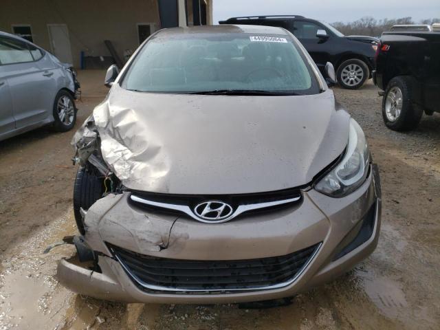 5NPDH4AE7GH730903 - 2016 HYUNDAI ELANTRA SE BROWN photo 5