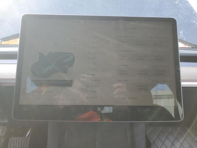 5YJ3E1EB4NF274339 - 2022 TESLA MODEL 3 GRAY photo 9