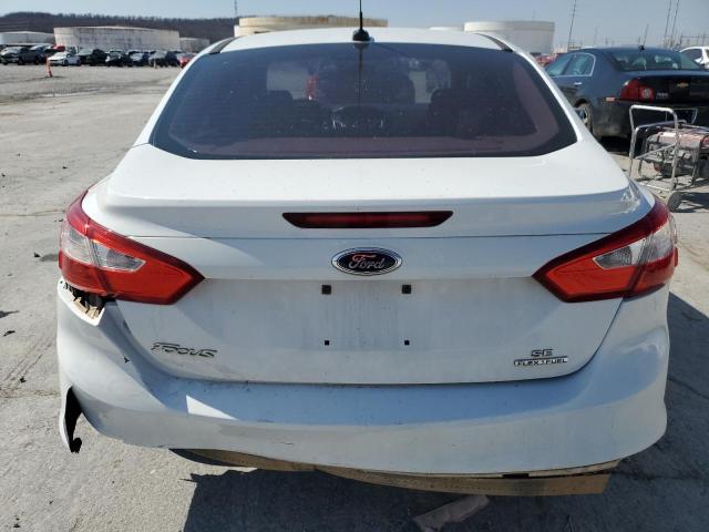 1FADP3F2XDL190987 - 2013 FORD FOCUS SE WHITE photo 6