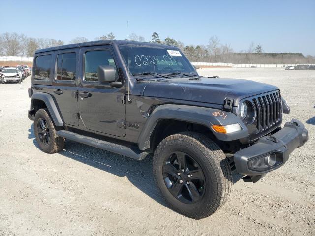 1C4HJXDM1LW194917 - 2020 JEEP WRANGLER U SPORT GRAY photo 4