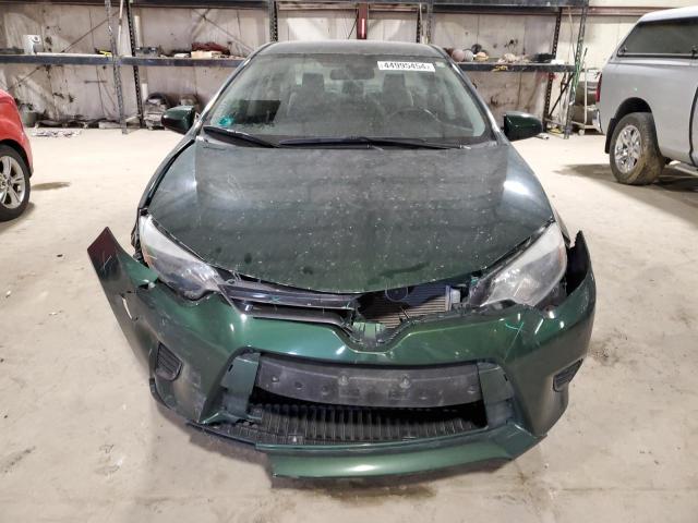 2T1BURHE3GC694491 - 2016 TOYOTA COROLLA L GREEN photo 5