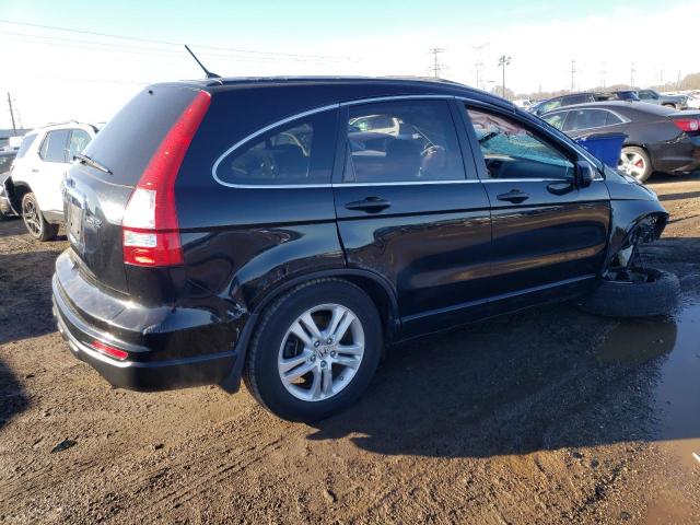 5J6RE4H53BL110259 - 2011 HONDA CR-V EX BLACK photo 3