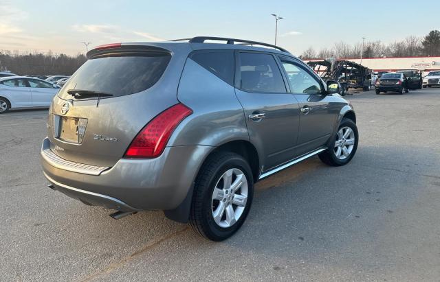 JN8AZ08W07W606767 - 2007 NISSAN MURANO SL SILVER photo 4