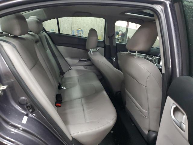 19XFB2F92EE073682 - 2014 HONDA CIVIC EXL ნაცრისფერი ფოტო 10