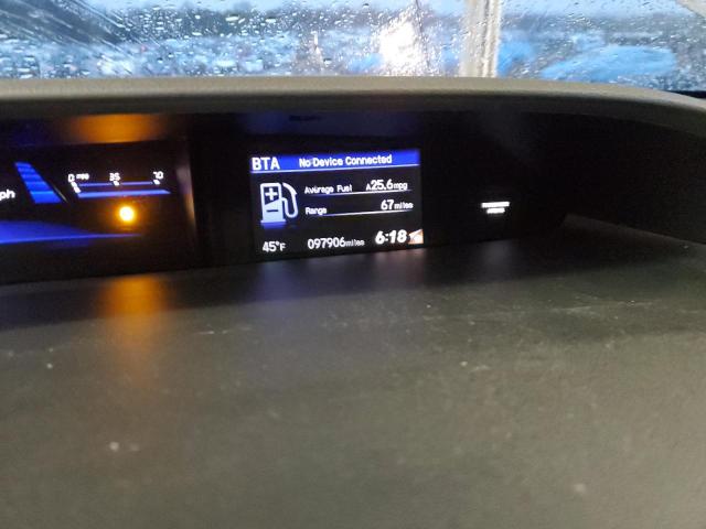 19XFB2F92EE073682 - 2014 HONDA CIVIC EXL ნაცრისფერი ფოტო 9