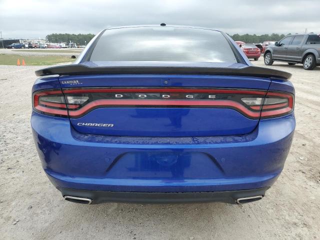 2C3CDXBG4KH724927 - 2019 DODGE CHARGER SXT BLUE photo 6