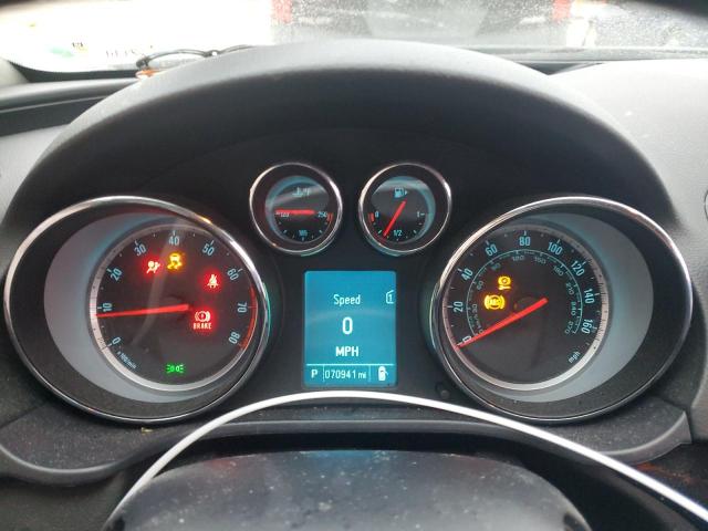 2G4GR5EK4C9117923 - 2012 BUICK REGAL CHARCOAL photo 9