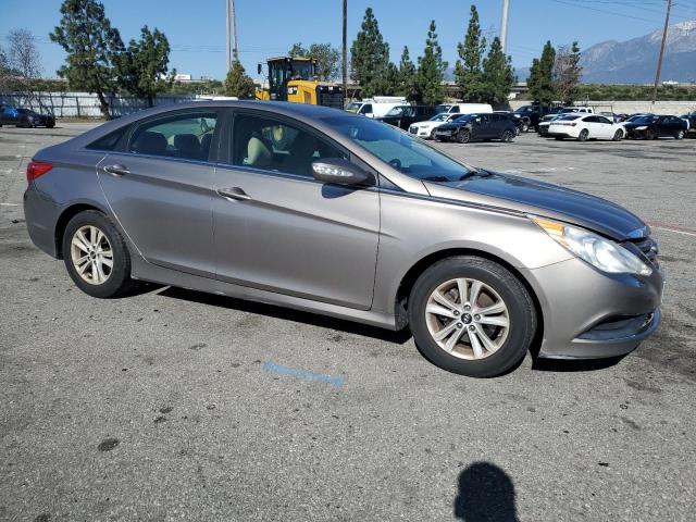 5NPEB4AC7EH898218 - 2014 HYUNDAI SONATA GLS GRAY photo 4