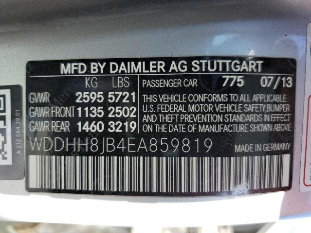 WDDHH8JB4EA859819 - 2014 MERCEDES-BENZ E 350 4MATIC WAGON SILVER photo 12