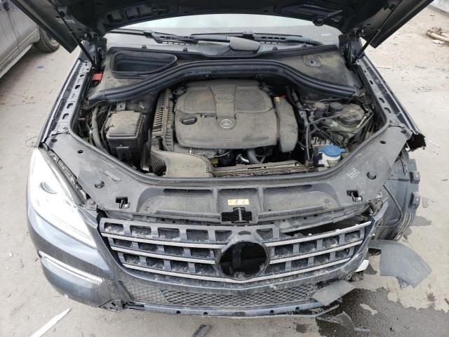 4JGDA5HB5CA022815 - 2012 MERCEDES-BENZ ML 350 4MATIC GRAY photo 12