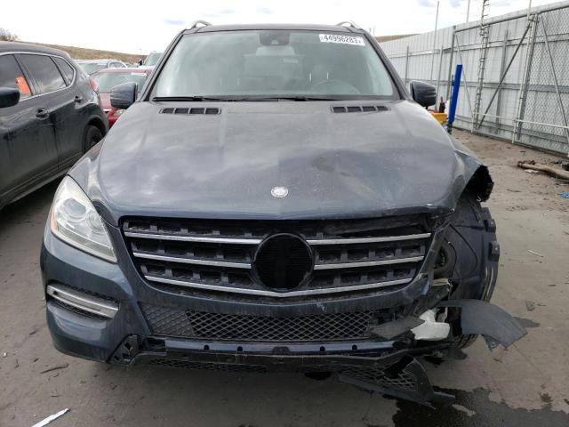 4JGDA5HB5CA022815 - 2012 MERCEDES-BENZ ML 350 4MATIC GRAY photo 5