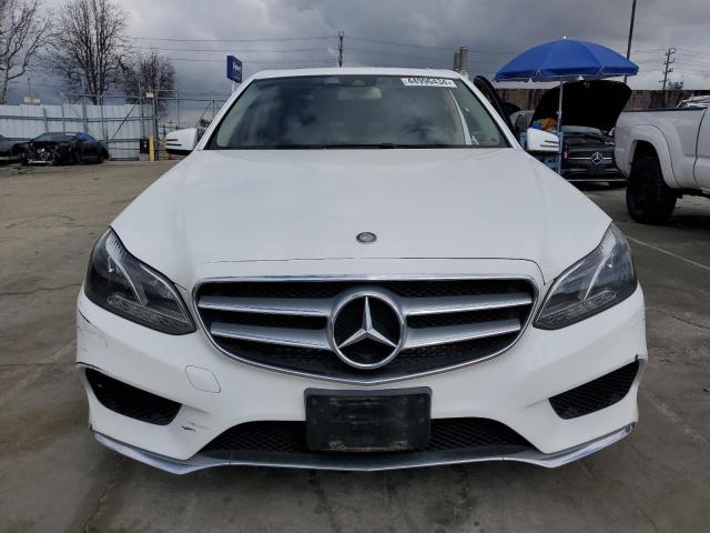 WDDHF5KB3FB135179 - 2015 MERCEDES-BENZ E 350 WHITE photo 5