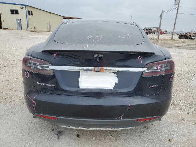 5YJSA1DP2DFP16294 - 2013 TESLA MODEL S BLUE photo 6