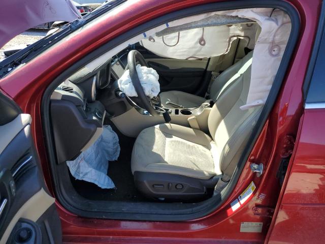 1G11C5SL3EF221976 - 2014 CHEVROLET MALIBU 1LT RED photo 7