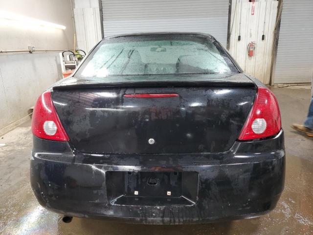 1G2ZF55B164214062 - 2006 PONTIAC G6 SE BLACK photo 6