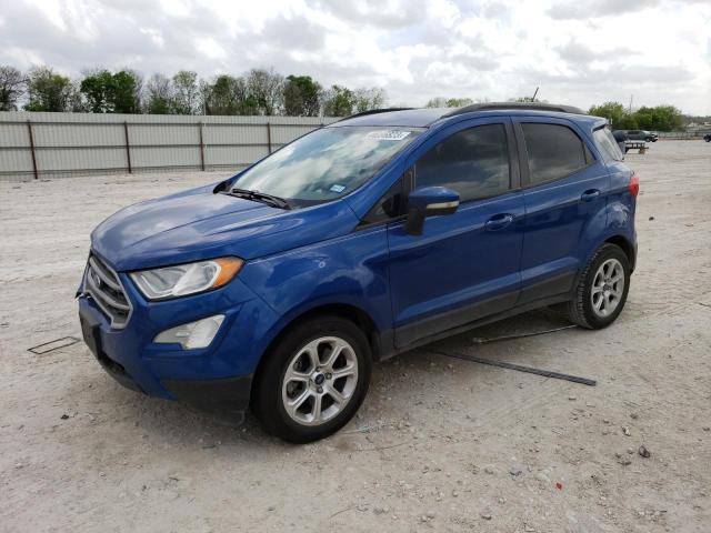 MAJ3P1TE5JC161231 - 2018 FORD ECOSPORT SE Niebieski zdjęcie 1