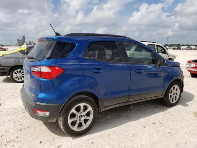 MAJ3P1TE5JC161231 - 2018 FORD ECOSPORT SE Niebieski zdjęcie 3