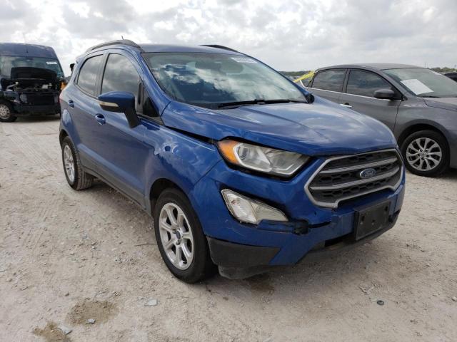 MAJ3P1TE5JC161231 - 2018 FORD ECOSPORT SE BLUE photo 4