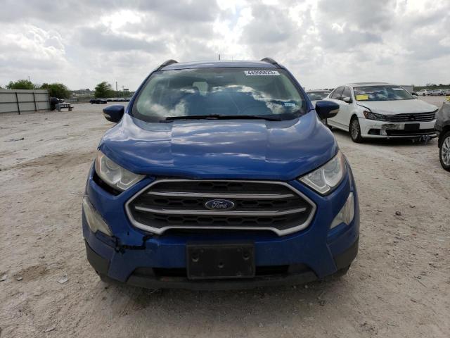 MAJ3P1TE5JC161231 - 2018 FORD ECOSPORT SE Niebieski zdjęcie 5