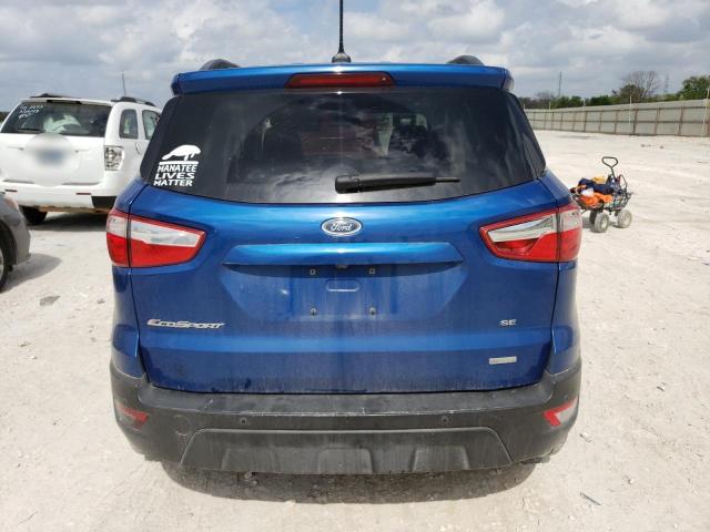 MAJ3P1TE5JC161231 - 2018 FORD ECOSPORT SE Niebieski zdjęcie 6