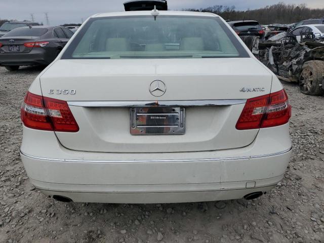 WDDHF8HB2BA355759 - 2011 MERCEDES-BENZ E 350 4MATIC WHITE photo 6