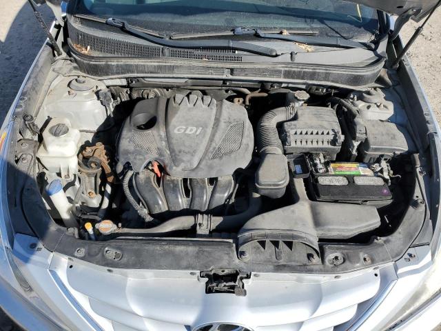 5NPEB4AC4CH498842 - 2012 HYUNDAI SONATA GLS SILVER photo 11