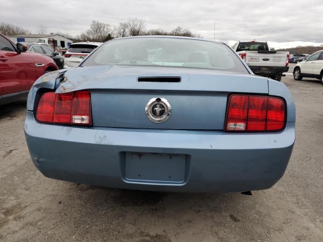 1ZVFT80N275265749 - 2007 FORD MUSTANG BLUE photo 6