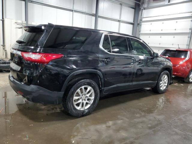 1GNEVFKW3JJ153146 - 2018 CHEVROLET TRAVERSE LS BLACK photo 3