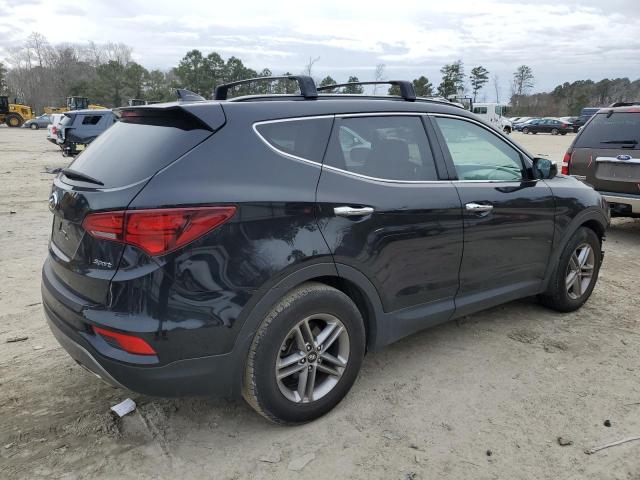 5XYZUDLB9JG518474 - 2018 HYUNDAI SANTA FE S BLACK photo 3